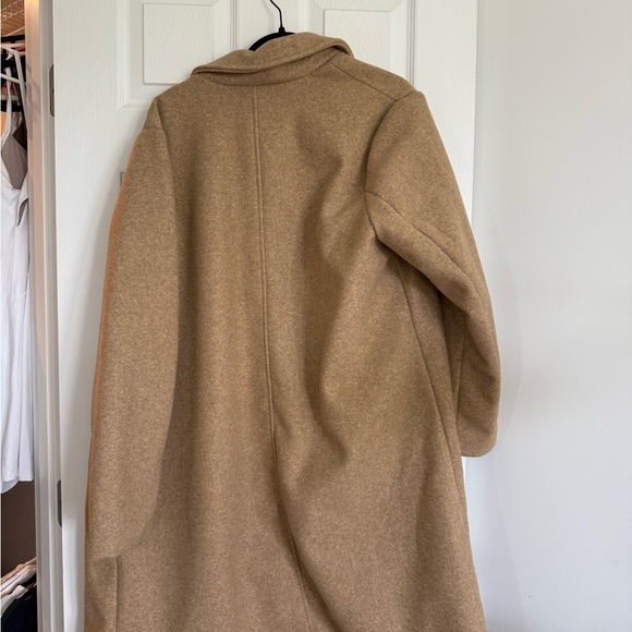 Women's Tan Coat - Picture 3 of 3